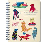 Spiral Notebook: Expect the Best Things to Happen Today.
