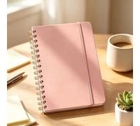 Spiral Notebook, Notebooks for Note Taking, Spiral Journal Notebook Pink | 140 pagine piccoli taccuini con cinghia, simpatici taccuini per donne uomini regali per amici 21,2 x 14,6 cm