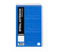 Spiral Office Reporters Notebook, 160 Pages 80 Sheets 127x203mm