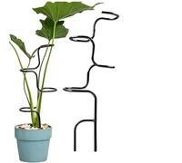 Spiral Plant Trellis, Metal Climbing Support With Garden Vine Frame, Black | Sturdy Metal Structure Supports Climbing Plants, Spiral Frame Encourages Vine Growth, Black Finish, 12.2 X 4.33 X 1.57 Inch S