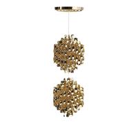 Spiral SP2 Lampadario Oro