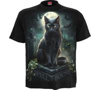 Spiral Spell Bound Uomo T-Shirt Nero XL 100% Cotone Regular