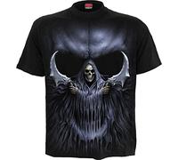 Spiral - Steampunk Skull - T-Shirt Nera Regular per Uomo - L
