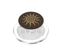 Spiral Sun Fairy Grunge Hippie Goblin Earthy Graphic PopSockets PopGrip per MagSafe