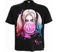 Spiral T-shirts a maniche lunghe Mad Love in Nero EU XXL