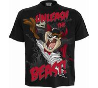 Spiral - Taz - Unleash The Beast - T-Shirt Nera Regular per Uomo - S