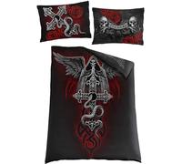 Spiral - The Dead - Single Duvet Cover + Uk And Eu Pillow Case - L