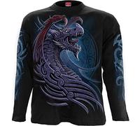Spiral - Uomo - Phoenix Arisen - Maglietta a maniche lunghe Nero Nero L