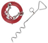 Spirale con Anlegekette Cavo D'acciaio Inguainato Gancio di terra