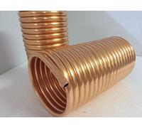 Spirale Di Tubi IN Rame 15x1mm Per Tubo Della Stufa 150mm Di 10m Con Diametro Interno Di ca.152mm