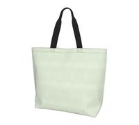 Spirale illusione ottica gif stampa borsa a tracolla - Grande borsa riutilizzabile per donne, borsa portaoggetti, leggera vita quotidiana e viaggio, Verde chiaro, Taglia unica