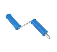 Spirale per la pulizia di tubi elettrici per la pulizia dei tubi, lunghezza 3 m, diametro 12 mm, in acciaio ad alta resistenza, con 6 pezzi di ricambio (C)