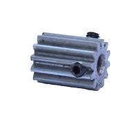 spirale pignone 2pcs 1M 10T Ingranaggio cilindrico 4mm 5mm Bore Mini Motor Gear 1 Modulo 10 denti Ingranaggio metallico in acciaio a basso tenore di carbonio for motore Verme mitra ( Color : 4 mm , Si