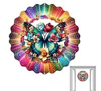 Spirali del da giardino | Decorazione per esterni, carillon a - decorazione da giardino e decorazone per la casa come regalo per le donne, le vacanze, il compleanno, la madre, la moglie,