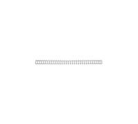 Spirali metalliche a 34 anelli GBC WireBind 11 mm A4 argento - fino a 100 fogli