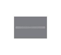 Spirali metalliche a 34 anelli GBC Wirebind 8 mm A4 bianco - fino a 70 fogli - c