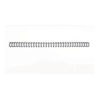 Spirali metalliche a 34 anelli GBC Wirebind 9 mm a4 nero conf da 100 spirali - R