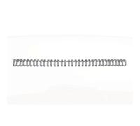 Spirali metalliche a 34 anelli GBC WireBind W18 12 mm a4 nero conf da 100 spiral