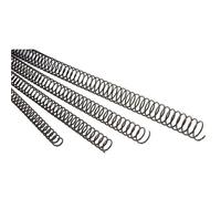 Spirali per Rilegatura GBC 100 Unità Nero Ø 10 mm