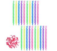 Spirali Perm Rod Onde Senza Calore Arricciacapelli Non Danni di Calore Onde Bigodino Senza Calore Riccioli Rod Spirali Riccioli Canne Kit Rulli Bigodini Durante la notte