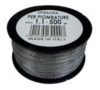 SPIRALINA PER PIOMBATURE mm.1,1 gr.500 FILO SPIRALINO SIGILLI PIOMBO PIOMBINI