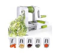 Spiralizer 4 -blade Vegetable Spiralizer Foldable Spiral Slicer Zucchini Noodle Veggie Pasta Spaghetti Maker Ghtc
