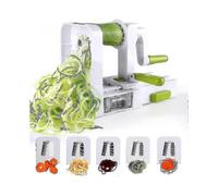 Spiralizer 4 -blade Vegetable Spiralizer Foldable Spiral Slicer Zucchini Noodle Veggie Pasta Spaghetti Maker - HZ