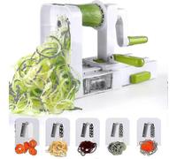 Spiralizer 4 -blade Vegetable Spiralizer Foldable Spiral Slicer Zucchini Noodle Veggie Pasta Spaghetti Maker638