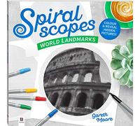 Spiralscopes: World Landmarks (Spiralscopes Square Colouring)