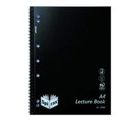 Spirax A4 140pg Lecture Book 10pk (Nero)