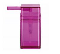 Spirella 10.15297 - Portasapone Trasparente Cubo, Colore: Fucsia
