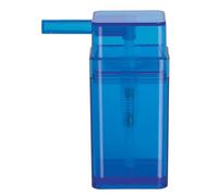 Spirella 10.15301 Cubo Dispenser di Sapone in polistirolo Blu Trasparente