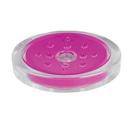 Spirella 10.15364 Sidney - Porta Sapone in Acrilico, Colore: Fucsia