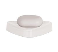 Spirella 10.15471 Trix - Portasapone in Acrilico, Colore: Bianco