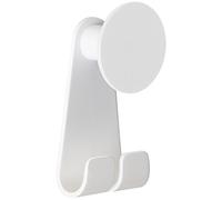 Spirella 10.19385 Bad Miss Hook White Ganci da Bagno, Plastica, Bianco, 8, 6 X 4, 1 cm