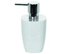 Spirella 1018250 Pure Dispenser di Sapone Accessori per Il Bagno, polistirene, Bianco, 15 x 7.5 x 7.5 cm