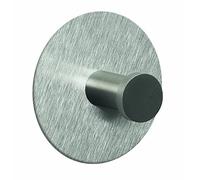 Spirella 6, Grigio Collezione Punt, Gancio Adesivo, Acciaio Inossidabile, Metallo
