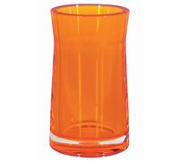 Spirella Bicchiere in Acrilico Trasparente Sydney Orange