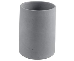 Spirella Bicchiere in Ceramica Gemma Grigio