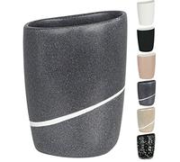 Spirella Bicchiere in Ceramica Grigio Etna