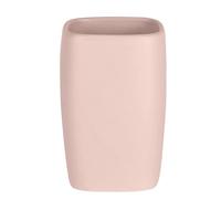 Spirella Bicchiere in Ceramica retrò Rosa Pastello