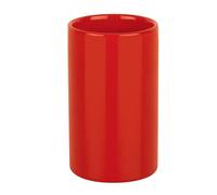 Spirella Bicchiere in Ceramica Tubo Rosso