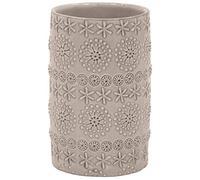 Spirella Bicchiere per spazzolino in Ceramica Beige 7 x 11,5 cm