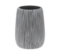 Spirella Bicchiere poliresina Hollis Grigio e Bianco