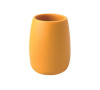 Spirella - Bicchiere Sven Saffron in poliresina, Un Accessorio Pratico ed Elegante per Il Tuo Bagno, Facile da Pulire e particolarmente Resistente all'umidità.