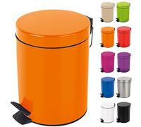 Spirella 10.16380 Sydney - Pattumiera a Pedale, 3 l, Colore: Arancione