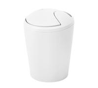 Spirella - Cestino a ribalta Modello Move - Design Moderno e Compatto - Coperchio Rimovibile e Facile da Pulire - Ideale per Bagno o Cucina - Verde Menta - 2L