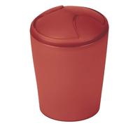 Spirella - Cestino a ribalta MOVE - Design Moderno e Compatto - Coperchio Rimovibile e Facile da Pulire - Ideale per Bagno o Cucina - Verde Basilico - 5L