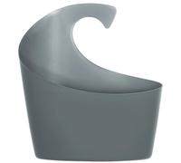 Spirella Collezione Sydney Wall Basket, Cesto portaoggetti Medium 25 x 22,5 x 8,5 cm, Polipropilene, Grigio