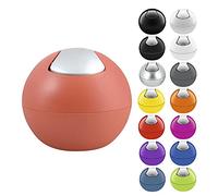 Spirella, pattumiera da bagno, 1 l, con coperchio basculante, colore: rosso terracotta opaco